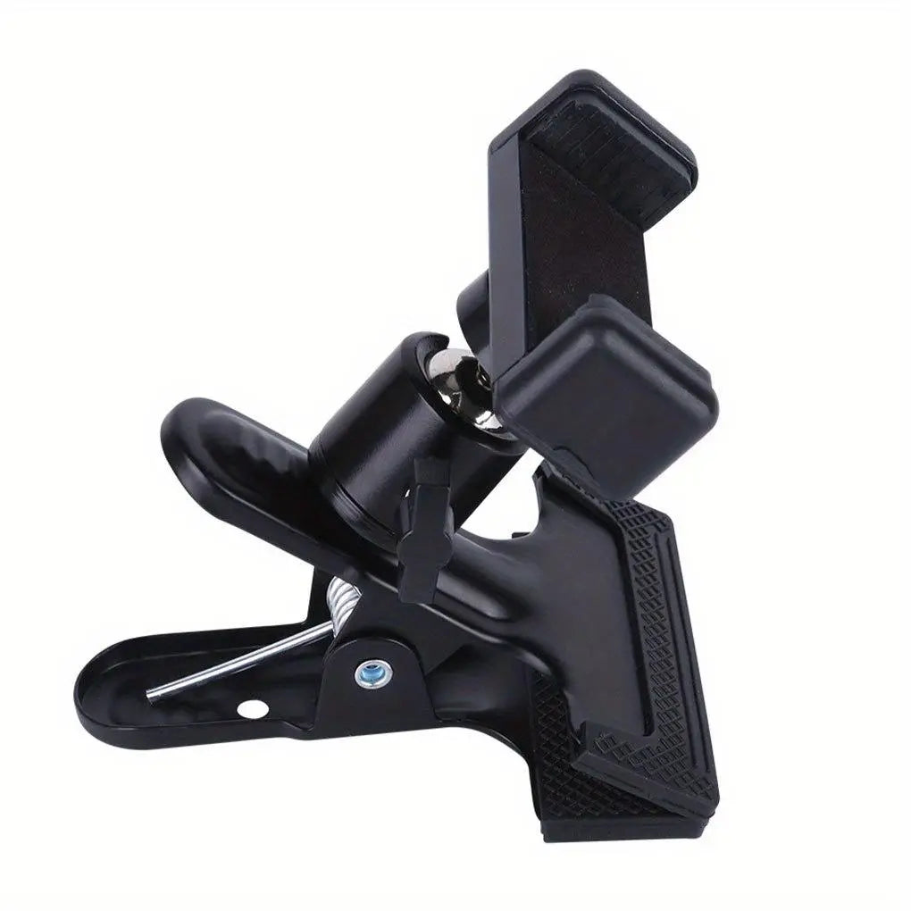 Adjustable Guitar Head Clamp, 360 Degree Rotating Guitar Phone Holder, Portable Durable Creative & Efficient Music Accessory, Electric Guitar
