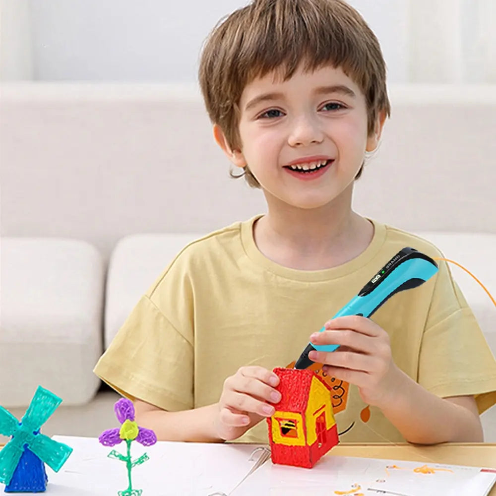 NEW 3D Printing Pen Set, 3D Pen with LCD Display & PLA Filament, Creative DIY Gift for Kids and Children, Ideal for Birthdays & Christmas Presents
