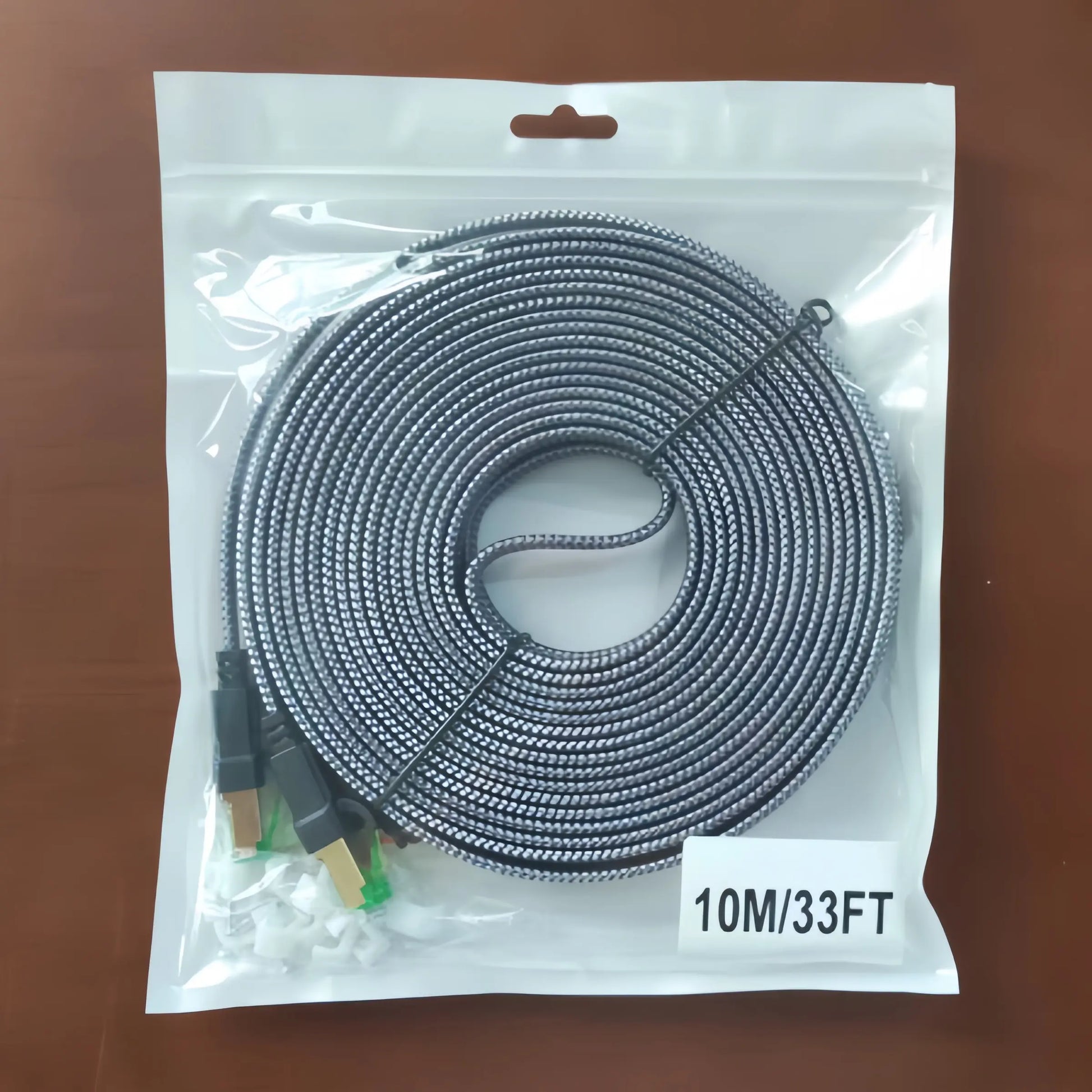 Cat 8 Ethernet Cable - High-Speed Braided 40Gbps 2000 MHz Network Cord for Gaming PCs, PS5, Xbox, Modems, and Routers