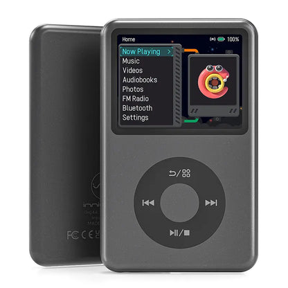 Innioasis Y1 Retro MP3 Player with Bluetooth - 2000s Digital Music & Video Player, 2.4" Display, Hi-Fi Sound, Portable Music Player for Daily Use