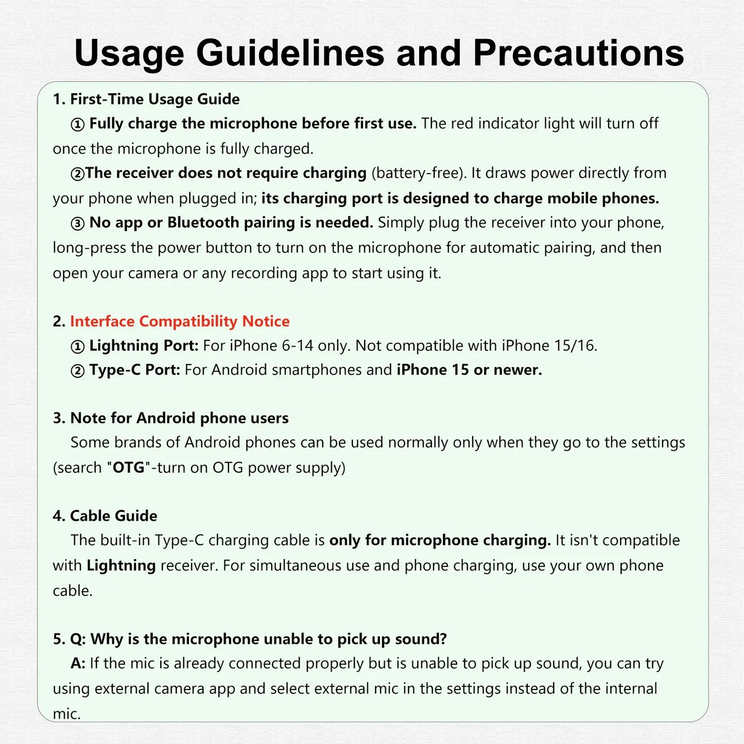 Wireless Magnetic Lavalier Microphone Set - USB Rechargeable Clip-On Mic for Video Recording, Teaching, Interviews, Podcasts, Conferences, and Vlogs