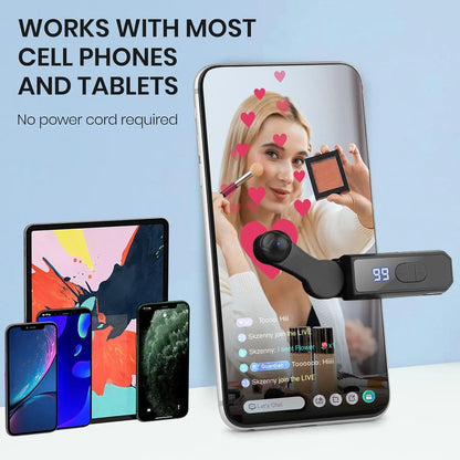 IMOLI Rechargeable Automatic Clicker - Efficient Screen Tap Simulator for Smartphones and Controllers | Smart Trigger for Shopping, Rewards, Live Broadcast Engagement, and Task Management