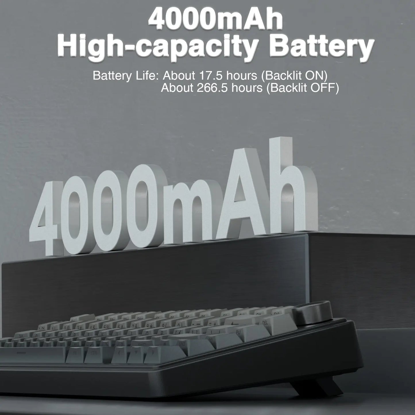 AULA F75 Pro Wireless Mechanical Gaming Keyboard - 75% Hot-Swappable, USB Rechargeable, RGB Backlit, PBT Side-Printed Keycaps, Multimedia Scroll Wheel, Ideal PC Accessories