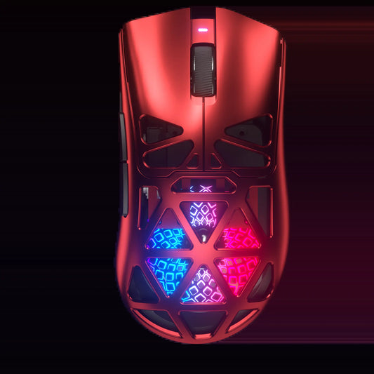 FURYCUBE G11 Tri-Mode Gaming Mouse with PAW 3311 Sensor, 2.4G, Bluetooth, Wired Connectivity, Rechargeable, RGB Lighting - Ideal for Gaming and Office Use, Perfect Birthday Gift for Him