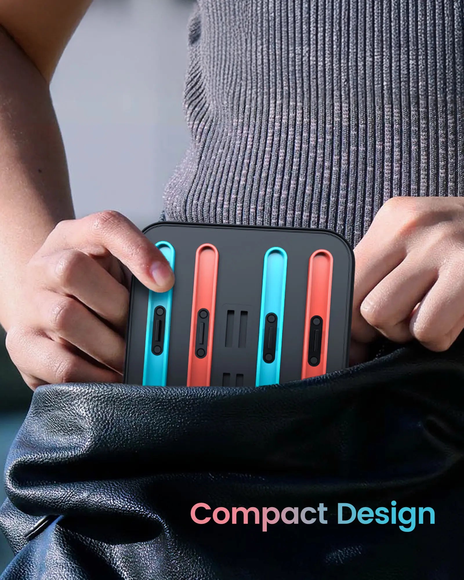 Transnovo Adjustable Charging Pad Compatible with New Switch 2 Joy-Con & Controllers – 4-In-1 Magnetic Fast Charger with 9 RGB LED Indicator, Type-C Cable Included