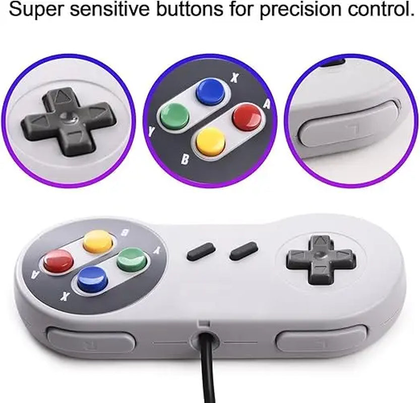 Retro Classic 620 Game Console with Dual Controllers and AV Connector - Ideal Gift for Easter and Birthdays