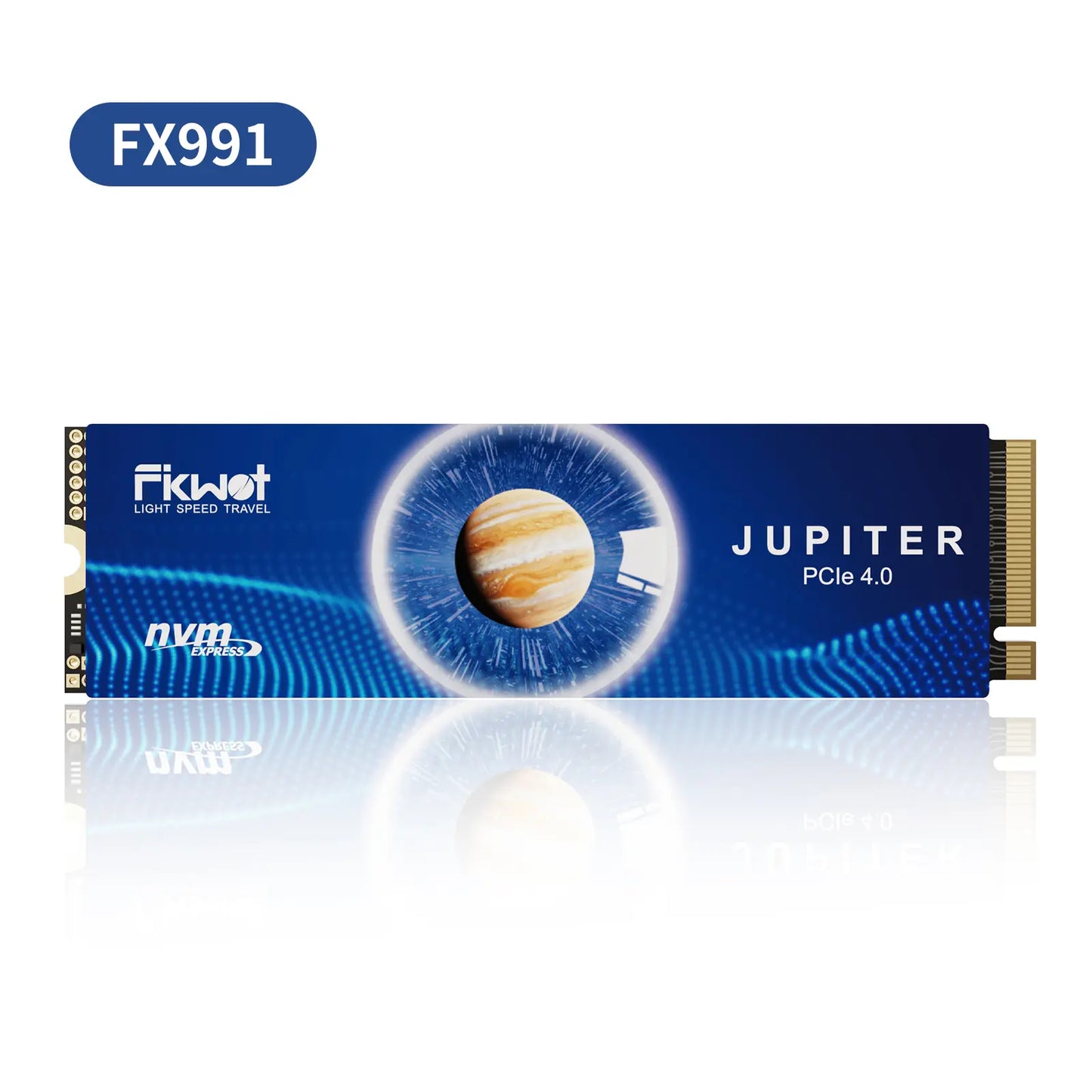 FIKWOT Internal Gaming SSD - M.2 2280 PCIe Gen 4x4 NVMe 3D NAND with High-Conductivity Graphite Heatsink, Available in 500GB, 1TB, 2TB, and 4TB, Up to 7300MB/s Read Speed, PS5-Compatible for Laptops and Desktops