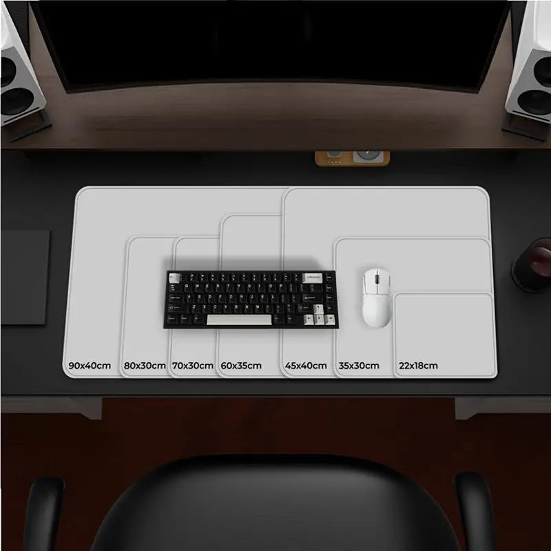Line Pattern Cozy Gaming Mouse Pad, Large Size Mouse & Keyboard Mat with Stitched Edge, Non-Slip Desk Mat for Home Office, Non Slip Mousepad, Office Accessories