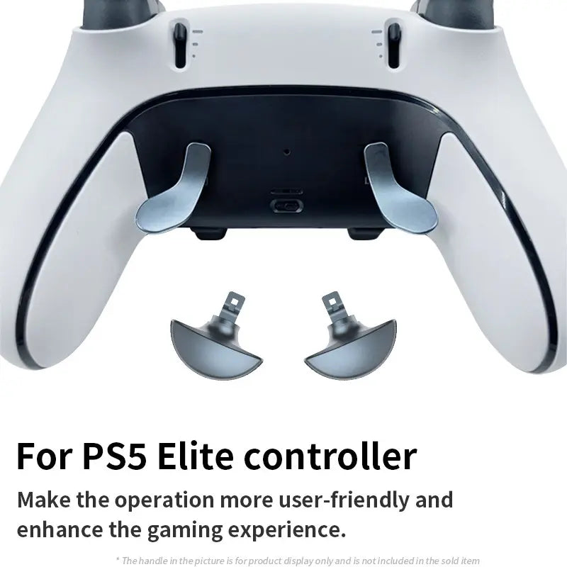 PS5 Edge Elite Wireless Game Controller with Metal Pattern Joystick and Premium Thumbstick Grips, Including Hardware Sliders and Accessories