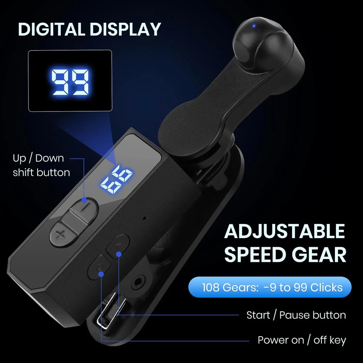 IMOLI Rechargeable Automatic Clicker - Efficient Screen Tap Simulator for Smartphones and Controllers | Smart Trigger for Shopping, Rewards, Live Broadcast Engagement, and Task Management
