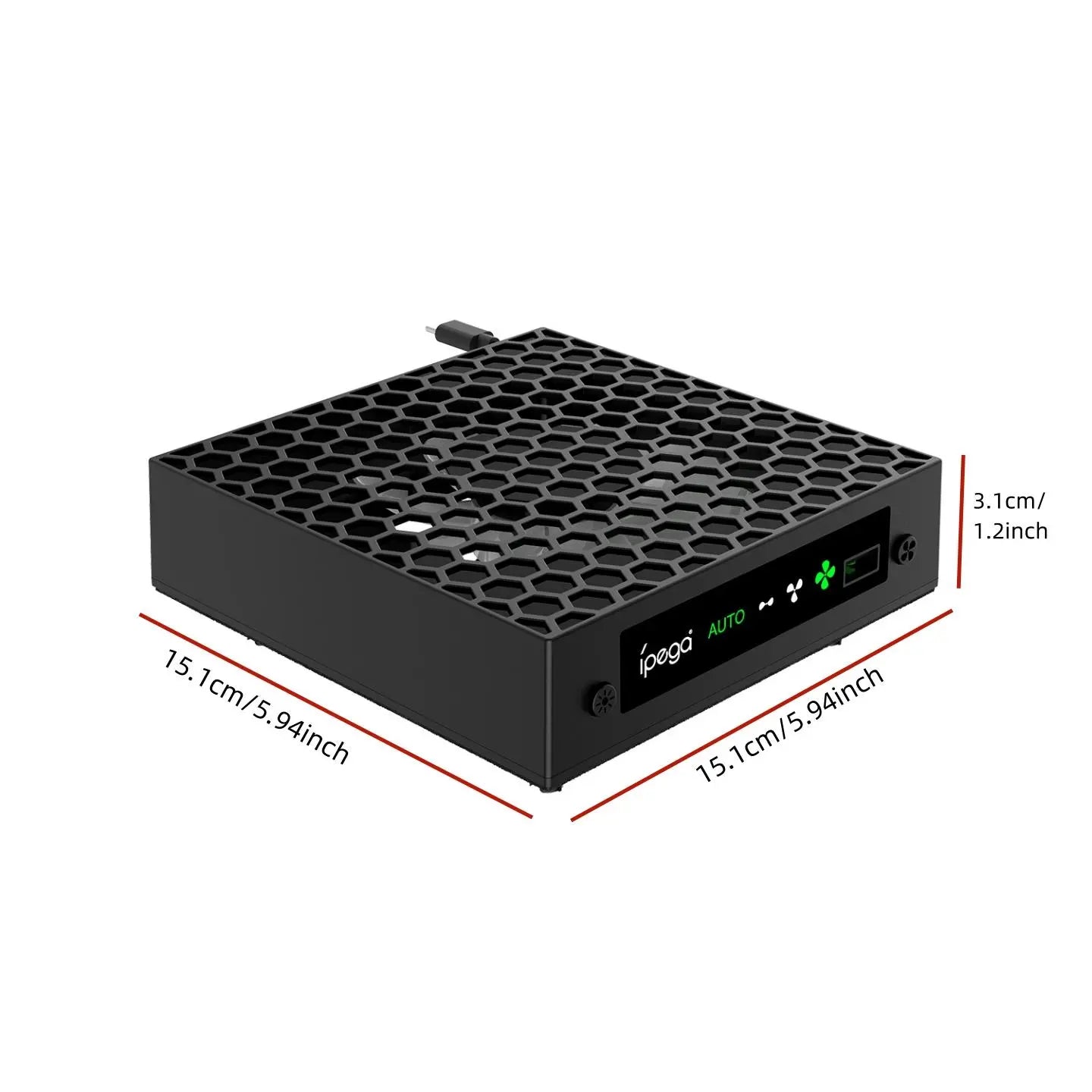 High-Performance Adjustable Cooling Fan for Xbox Series X - Low Noise Console Cooling System
