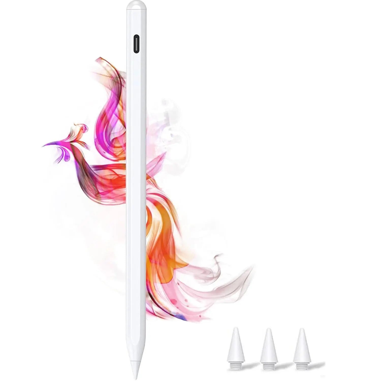 Stylus Pen for iPad (6th-11th Generation) - Active Pencil Compatible with 2018-2025 iPad Pro (11"/12.9"/M4), iPad Air (3/4/5/M2/M3/M4), and iPad Mini (5/6/7) - Ideal Father's Day Gift
