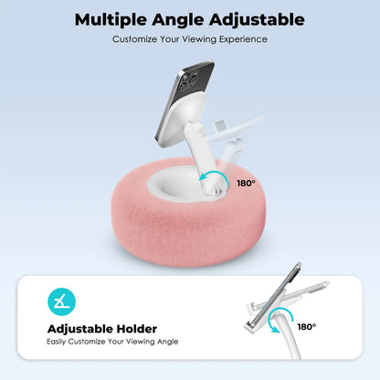 Viozon Bed Phone Holder - Compatible with 3.5-11" Devices, Ideal for Reading and Watching Videos Hands-Free, Includes Pillow Stand and Kindle Accessories
