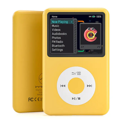 Innioasis Y1 Retro MP3 Player with Bluetooth - 2000s Digital Music & Video Player, 2.4" Display, Hi-Fi Sound, Portable Music Player for Daily Use
