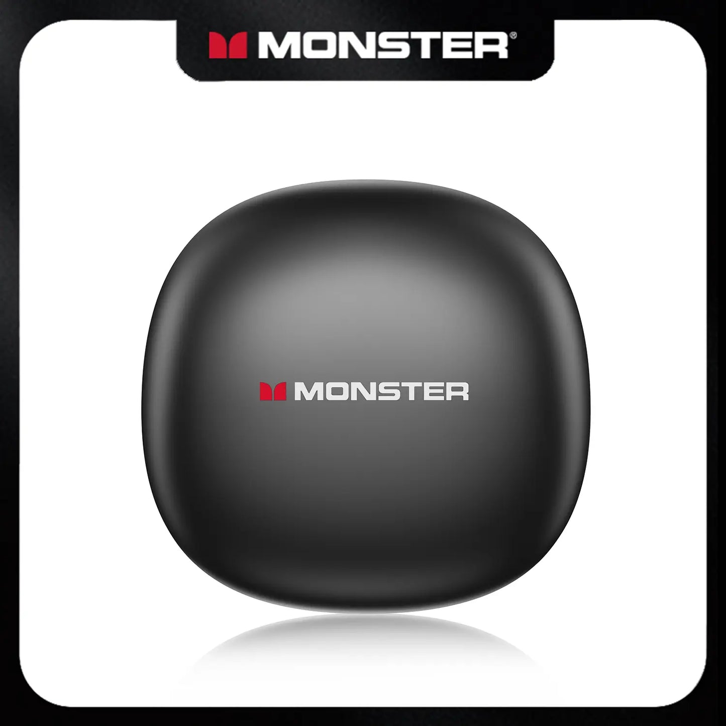 Monster Open-Ear Mic Headset, Wireless Earbuds, Secure Earhook Design, Mic Noise Cancelling, 100H Playtime, Bluetooth 6.0, Sweatproof, Lightweight, Comfortable, for Running, Workout, Cycling, Driving – Back to School, Perfect Gifts for Men & Women