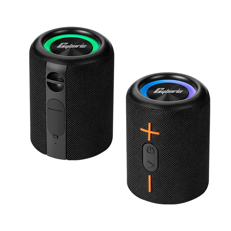 Upgraded 2-in-1 Portable Bluetooth Speaker with 20-Watt Stereo Bass, IPX6 Waterproof Rating, and Home Theater Surround Sound - Modern Design for Music Enthusiasts, Featuring Bluetooth 5.3 Connectivity