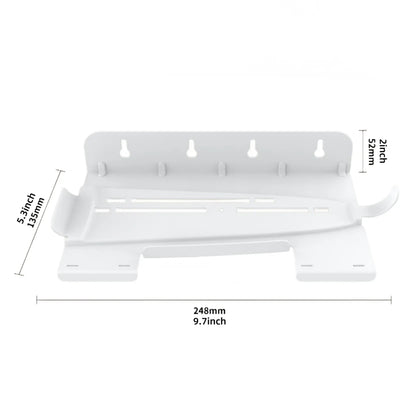 Vertical Wall Mount Stand for PS5 & PS5 Slim Console - Includes Controller Hook and Screw Fixing - Game Console Accessories