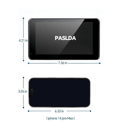 PASLDA 2026 Father's Day Gift - Enhanced Wireless CarPlay Screen for Android and iPhone: The Premier Portable CarPlay Adapter for Effortless In-Car Entertainment