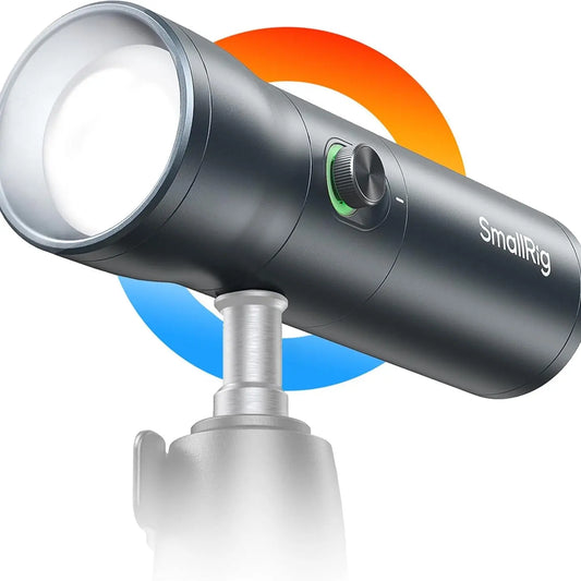 Summerwins Smallrig RGB LED Photography Flashlight with 7500mAh Aluminum Alloy Design, 4 Color Fill Light and 20 Patterned Filters for Photography and Content Creation RF10C 4634