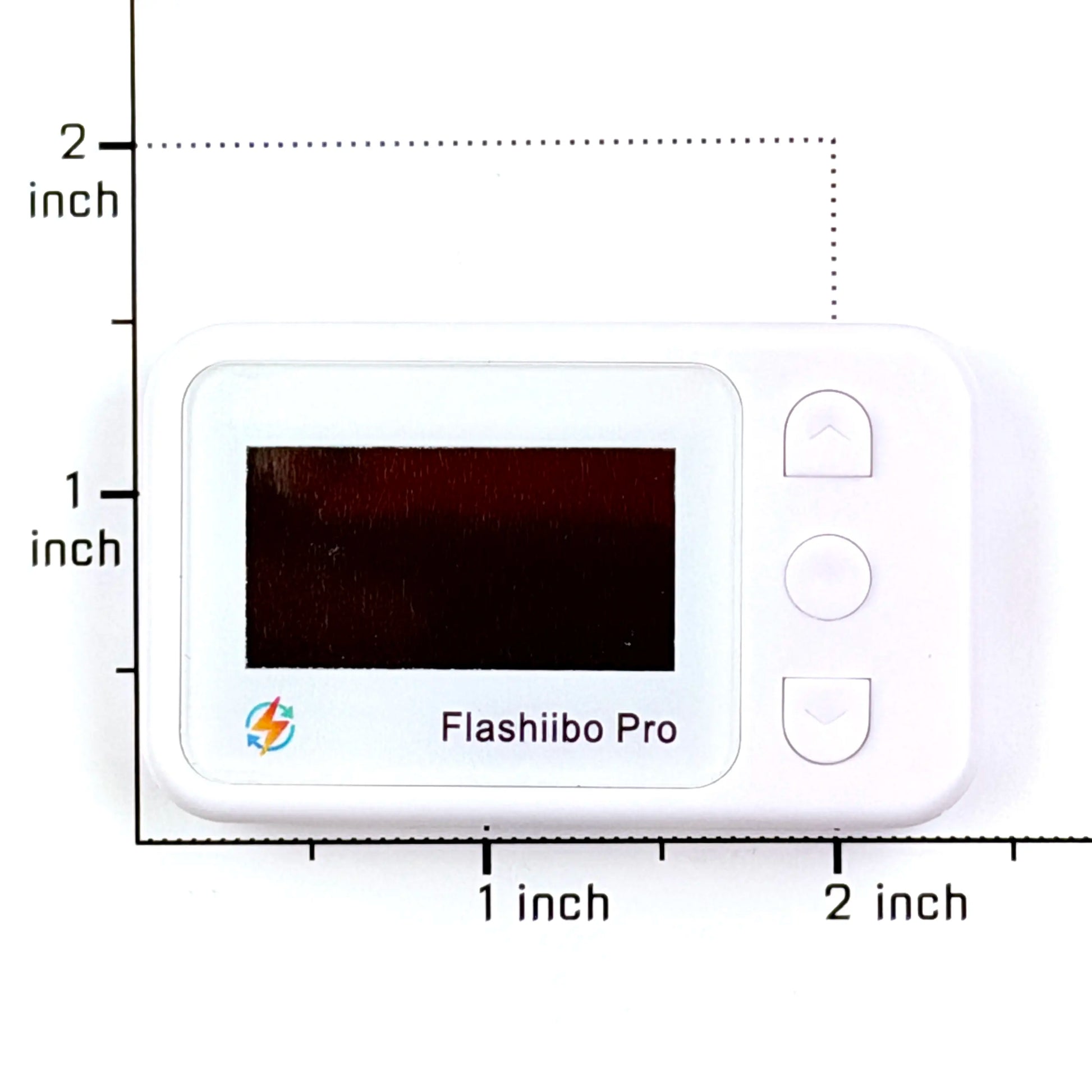 Flashiibo Pro NFC Emulator with 3000+ Saves, Unlimited Rewrite, Auto UID Regeneration, Rechargeable Battery, 1.4" OLED Screen, Compatible with Over 50 Nintendo Switch Games